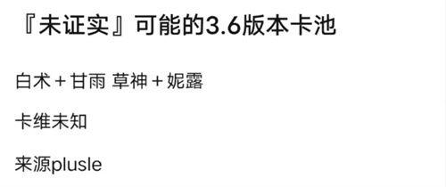 4.4最新卡池爆料,全新角色阵容揭秘,精彩不容错过!